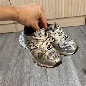 New Balance Silver Sneakers